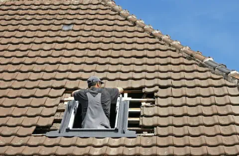 Pose de velux - Usseau